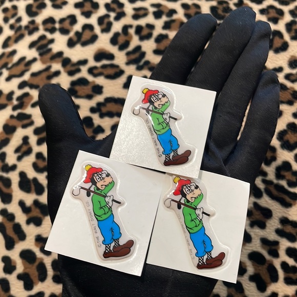 DISNEY Mickey Minnie Donald Duck Pluto Vintage Puffy Sticker Collectible 80s - Picture 4 of 17